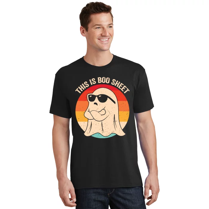 Boo Sheet Funny Halloween Graphic T-Shirt