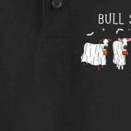 Bull Sheet Funny Ghost Cows Dry Zone Grid Performance Polo