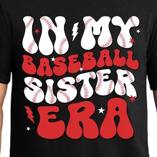 Baseball Sister Funny For Mothers Day Pajama Set