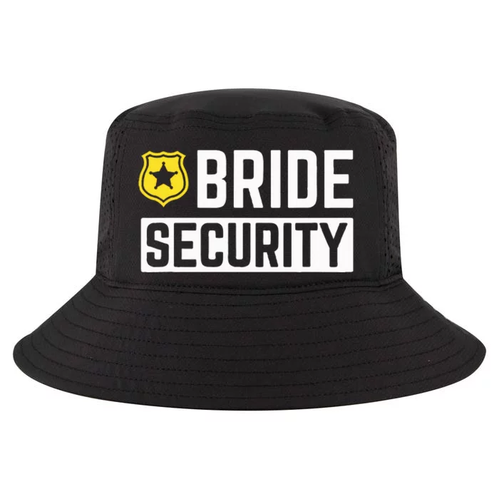 Bride Security Funny Wedding Bridal Party Cool Comfort Performance Bucket Hat