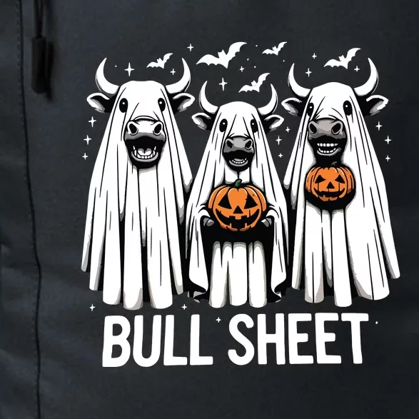 Bull Sheet Funny Ghost Cow Halloween Daily Commute Backpack