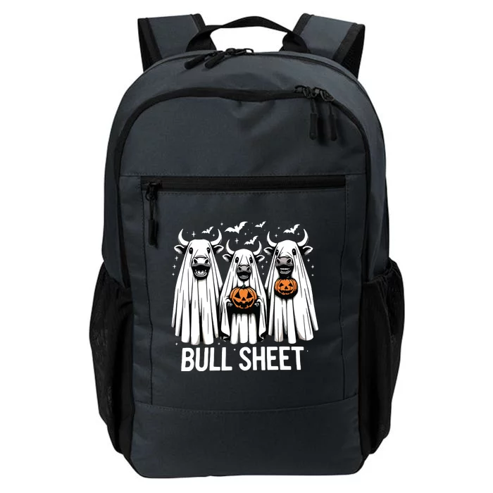 Bull Sheet Funny Ghost Cow Halloween Daily Commute Backpack