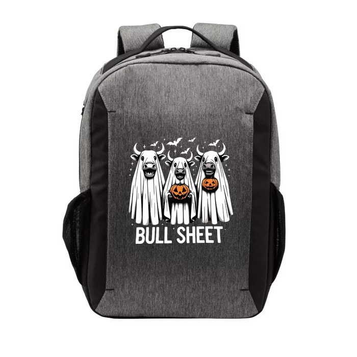 Bull Sheet Funny Ghost Cow Halloween Vector Backpack