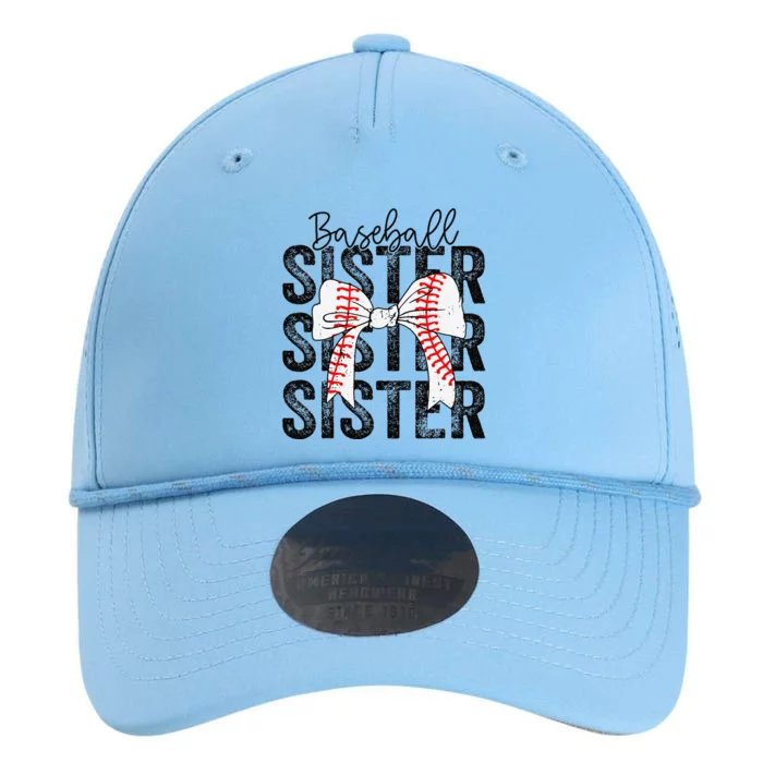 Baseball Sister Funny Baseball Life Softball Life Girl Performance The Dyno Cap