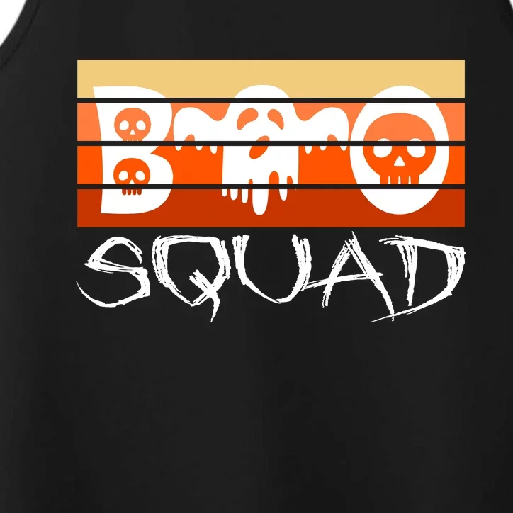 Boo Squad Funny Happy Halloween Cute Ghost Performance Tank