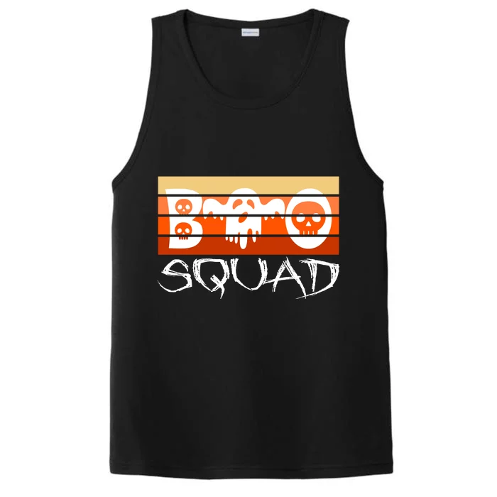 Boo Squad Funny Happy Halloween Cute Ghost Performance Tank