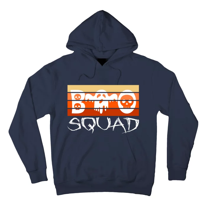 Boo Squad Funny Happy Halloween Cute Ghost Hoodie