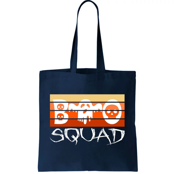 Boo Squad Funny Happy Halloween Cute Ghost Tote Bag