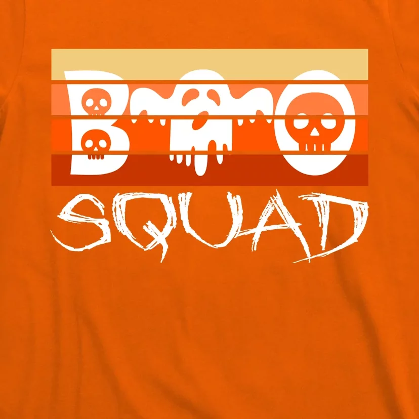 Boo Squad Funny Happy Halloween Cute Ghost T-Shirt