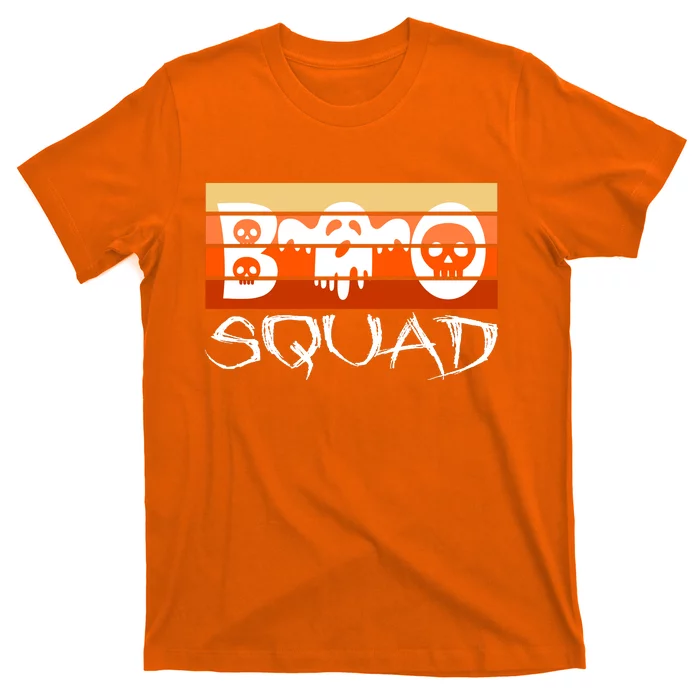 Boo Squad Funny Happy Halloween Cute Ghost T-Shirt