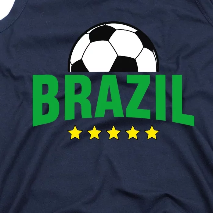 Brazil Soccer Fan Tank Top