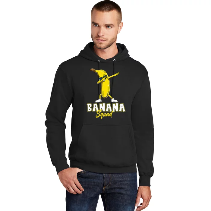 Banana Squad Funny Dabbing Banana Food & Dab Hoodie