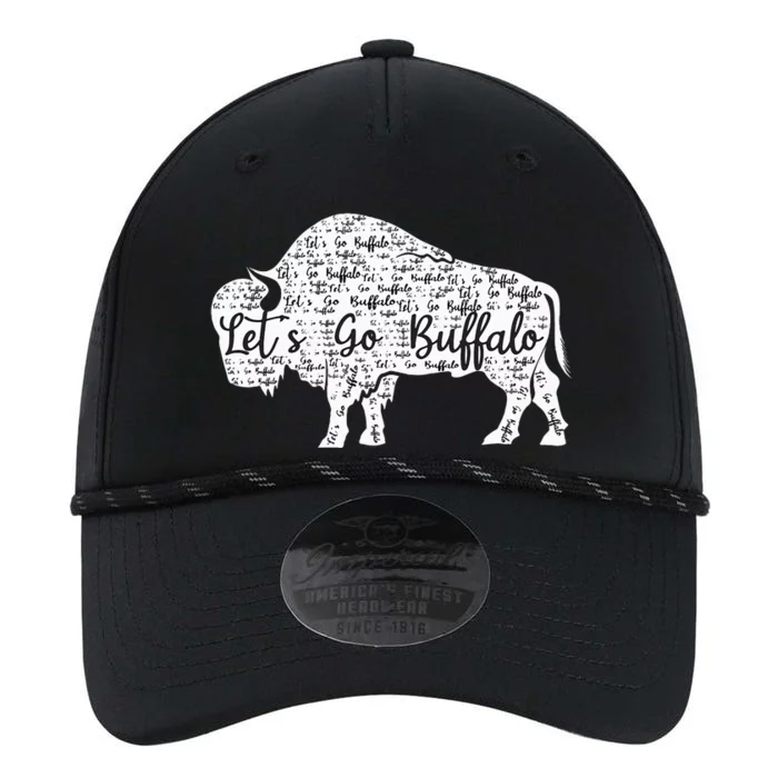 Buffalo Sports Fan Gear Let's Go Buffalo! Performance The Dyno Cap