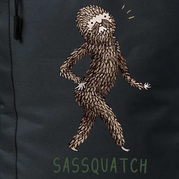 Bigfoot Sassquatch Funny Sassy Daily Commute Backpack