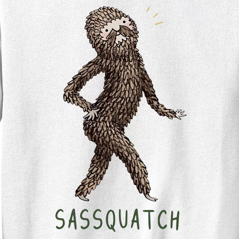 Bigfoot Sassquatch Funny Sassy Sweatshirt