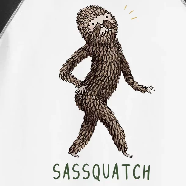 Bigfoot Sassquatch Funny Sassy Toddler Fine Jersey T-Shirt