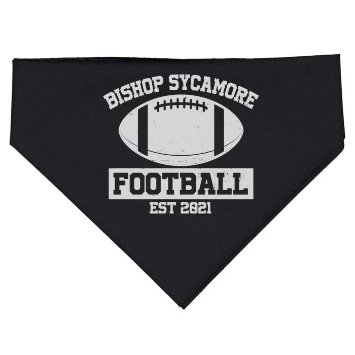 Bishop Sycamore Football EST 2021 Logo USA-Made Doggie Bandana