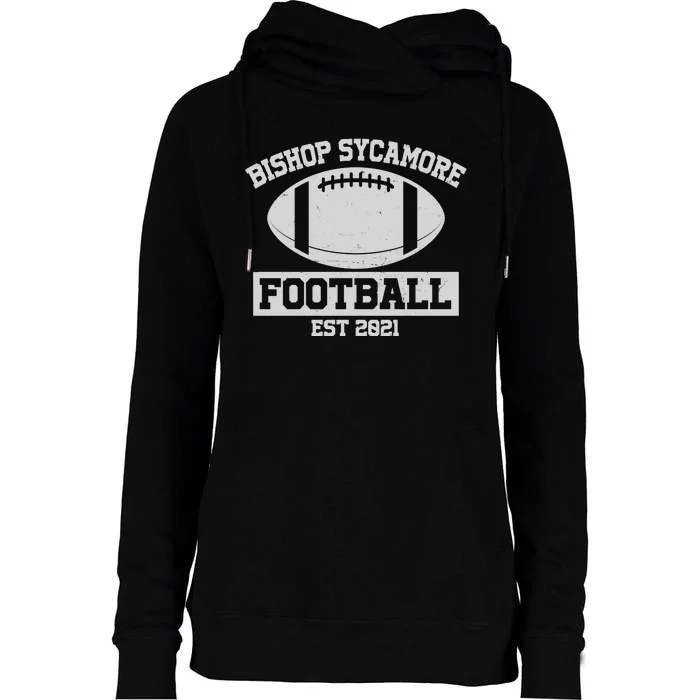 Bishop Sycamore Football EST 2021 Logo Womens Funnel Neck Pullover Hood