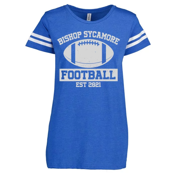 Bishop Sycamore Football EST 2021 Logo Enza Ladies Jersey Football T-Shirt