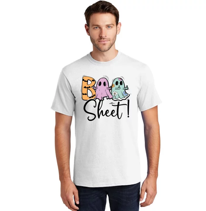 Boo Sheet Funny Halloween Tall T-Shirt