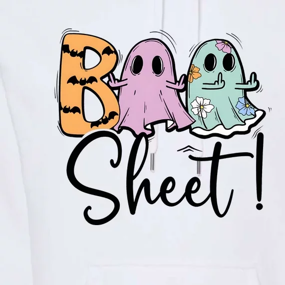 Boo Sheet Funny Halloween Premium Hoodie