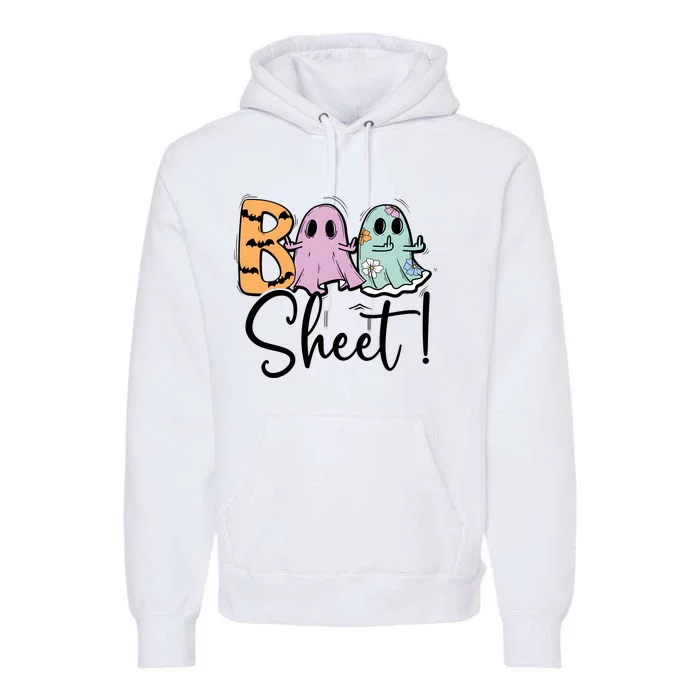 Boo Sheet Funny Halloween Premium Hoodie