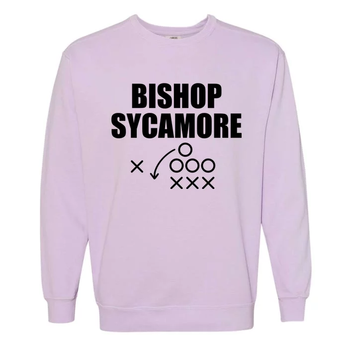 Bishop Sycamore Fake Varsity School Football Team Garment-Dyed Sweatshirt