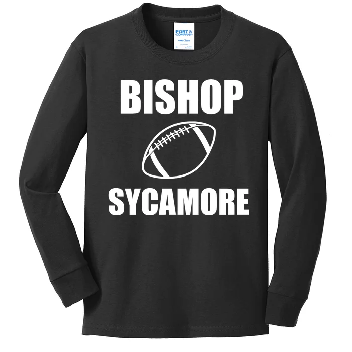 Bishop Sycamor Football Team Kids Long Sleeve Shirt