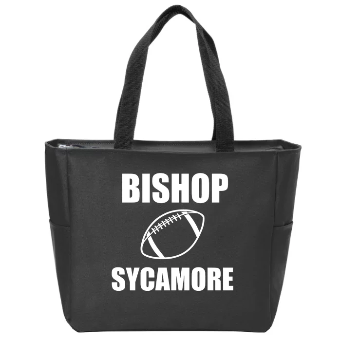 Bishop Sycamor Football Team Zip Tote Bag