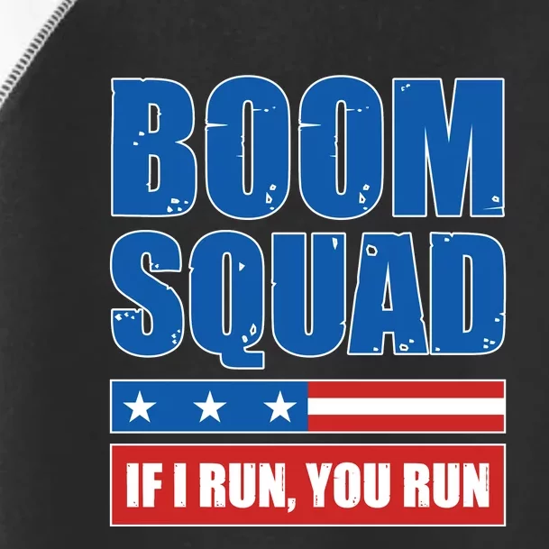 Boom Squad Fireworks Director 4th Of July Toddler Fine Jersey T-Shirt