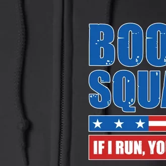 Boom Squad Fireworks Director 4th Of July Full Zip Hoodie