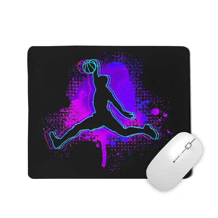 Basketball Sports Fan Player Slam Dunk Ns Mousepad