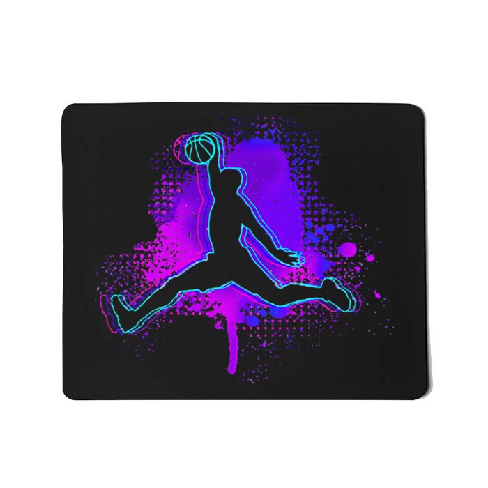 Basketball Sports Fan Player Slam Dunk Ns Mousepad