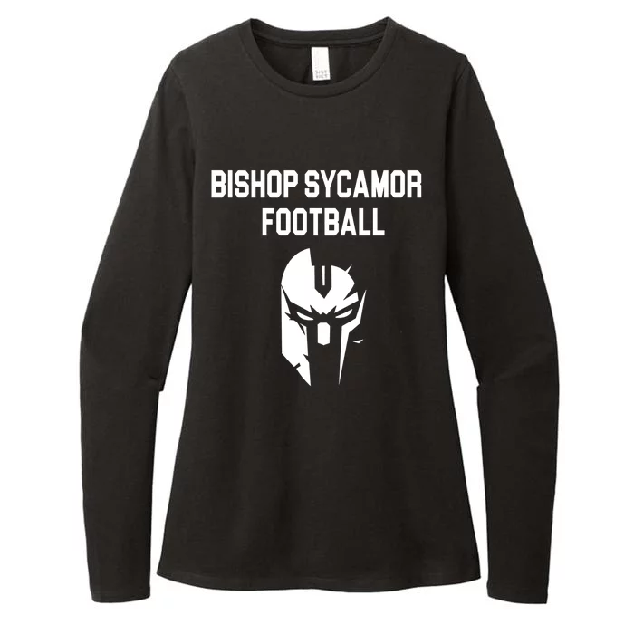 Bishop Sycamore Football Spartan Womens CVC Long Sleeve Shirt