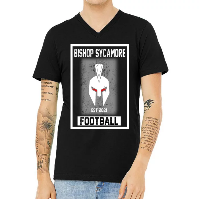 Bishop Sycamore Football 2021 V-Neck T-Shirt