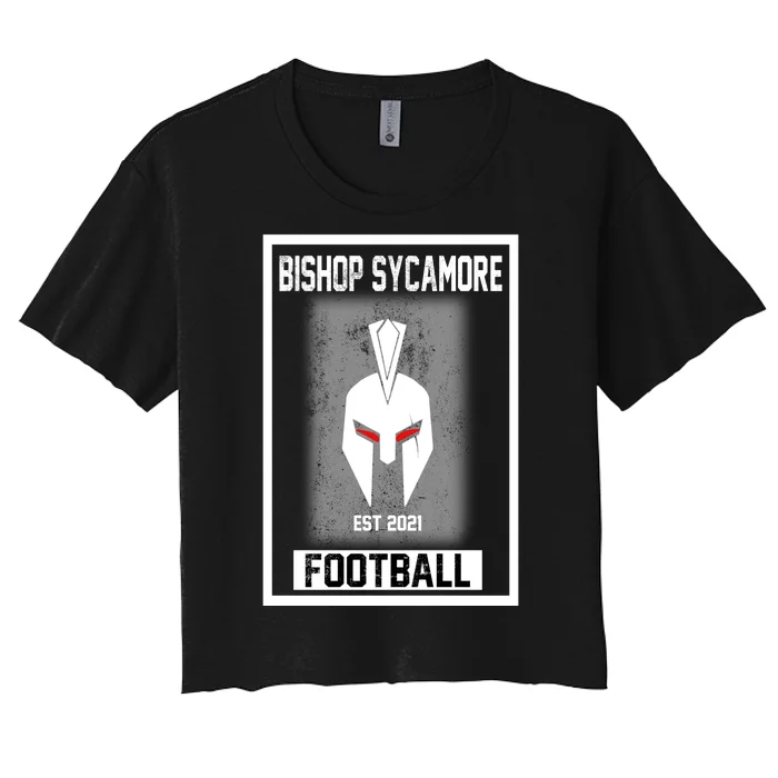 Bishop Sycamore Football 2021 Women's Crop Top Tee