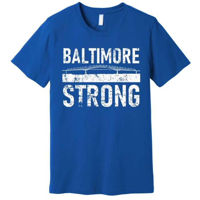 Baltimore Strong Francis Scott Key Bridge Premium T-Shirt