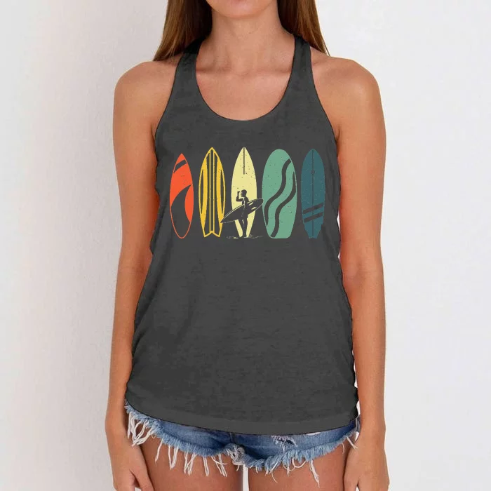 Best Surfboard For Surfing Surfer Surfboard Women's Knotted Racerback Tank