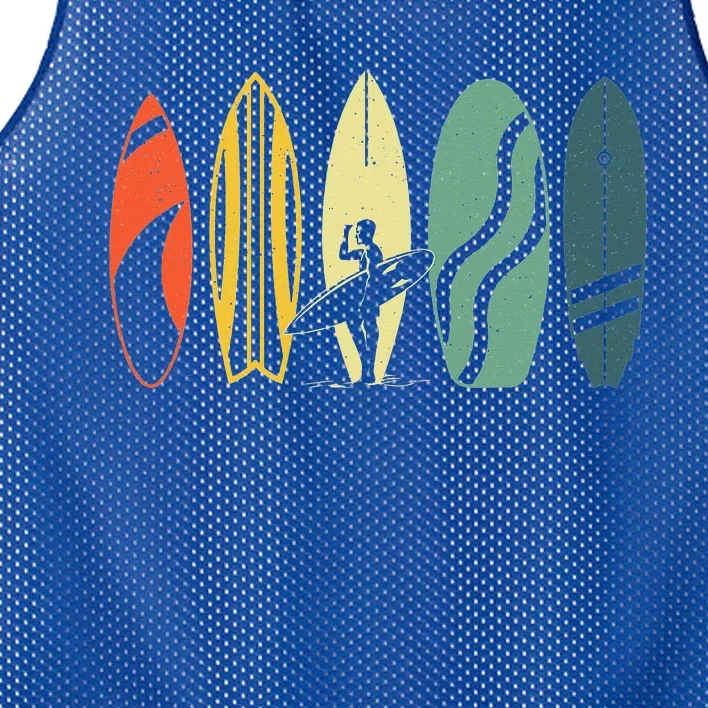 Best Surfboard For Surfing Surfer Surfboard Mesh Reversible Basketball Jersey Tank