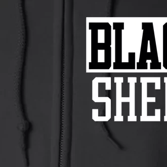 Black Sheep Gift Full Zip Hoodie