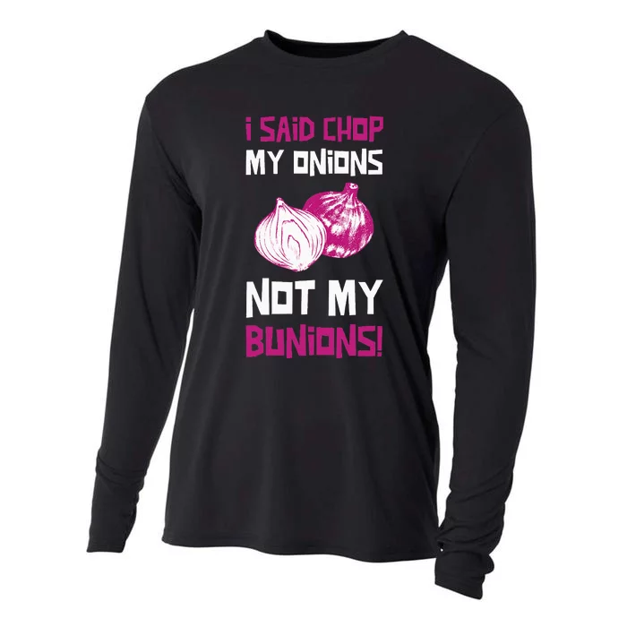 Bunion Surgery Gifts & Funny Bunionectomy Cooling Performance Long Sleeve Crew