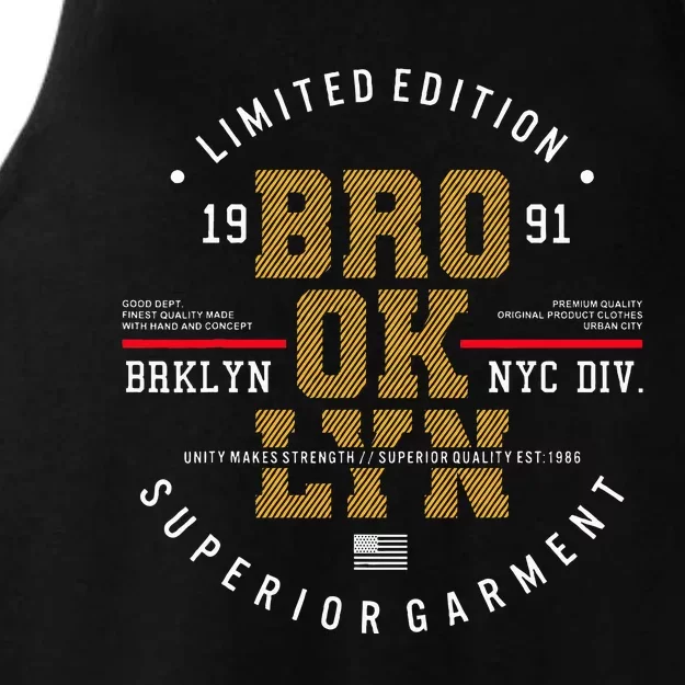 Brooklyn Superior Garment Ladies Tri-Blend Wicking Tank