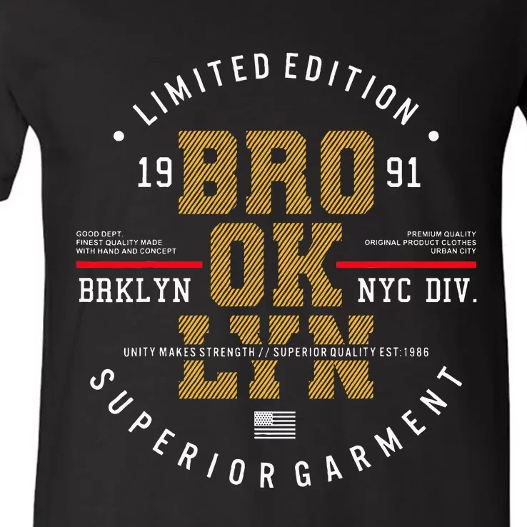 Brooklyn Superior Garment V-Neck T-Shirt