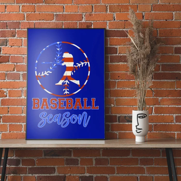 Baseball Season Game Day Vibes Baseball Softball Season Gift Poster