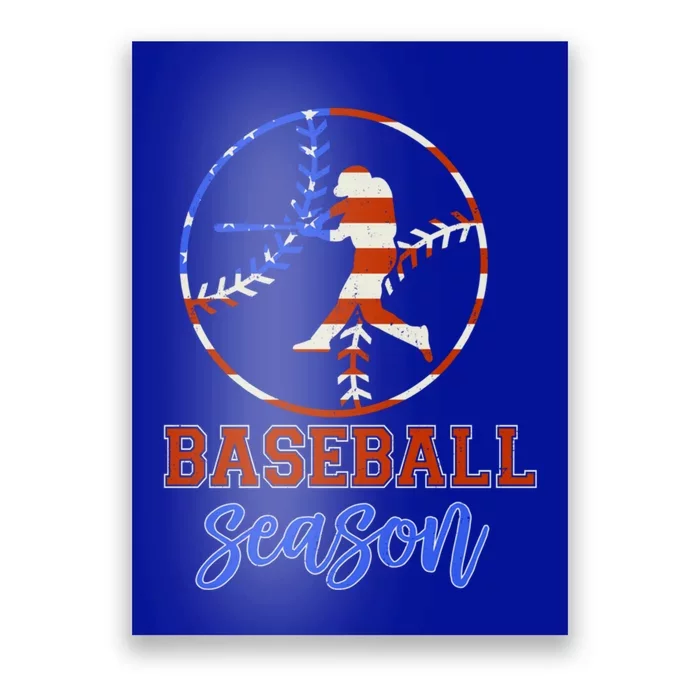 Baseball Season Game Day Vibes Baseball Softball Season Gift Poster