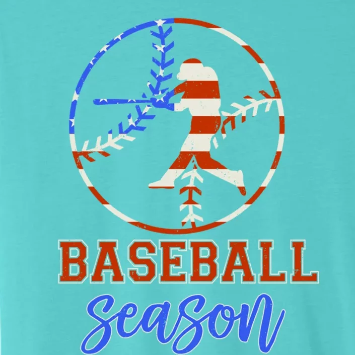 Baseball Season Game Day Vibes Baseball Softball Season Gift ChromaSoft Performance T-Shirt