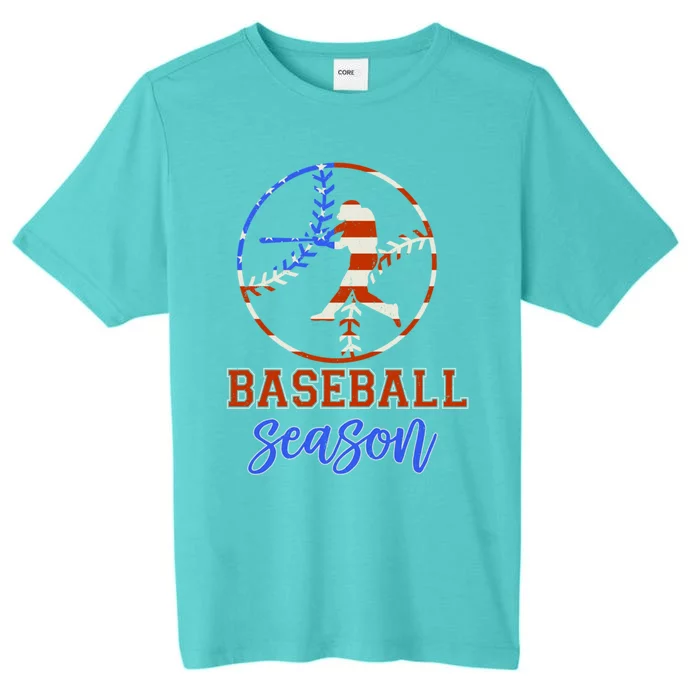 Baseball Season Game Day Vibes Baseball Softball Season Gift ChromaSoft Performance T-Shirt