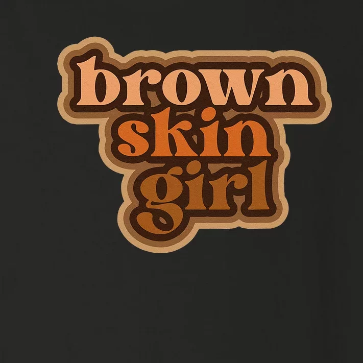 Brown Skin Girl Black Man Melanin Brown Skin Girl Toddler Long Sleeve Shirt