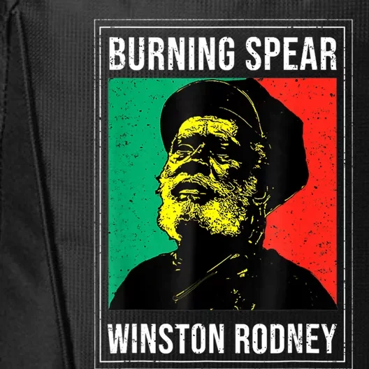 Burnings Spear Green And Red City Backpack