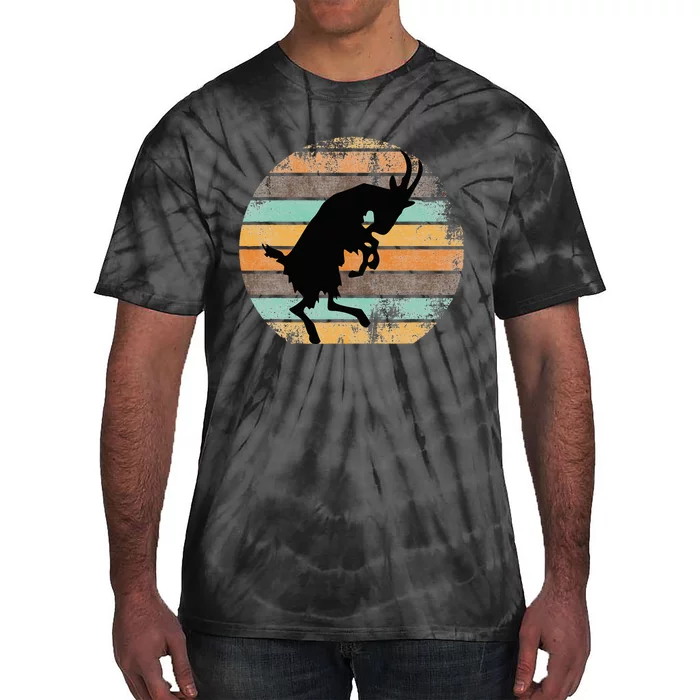 Billy Strings Goat Silhouette Retro Sunset Tie-Dye T-Shirt